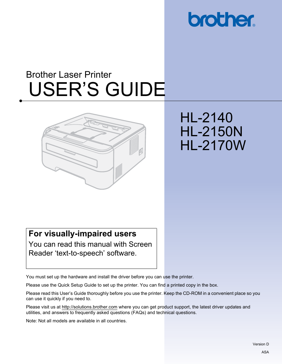 brother hl2140 driver for mac